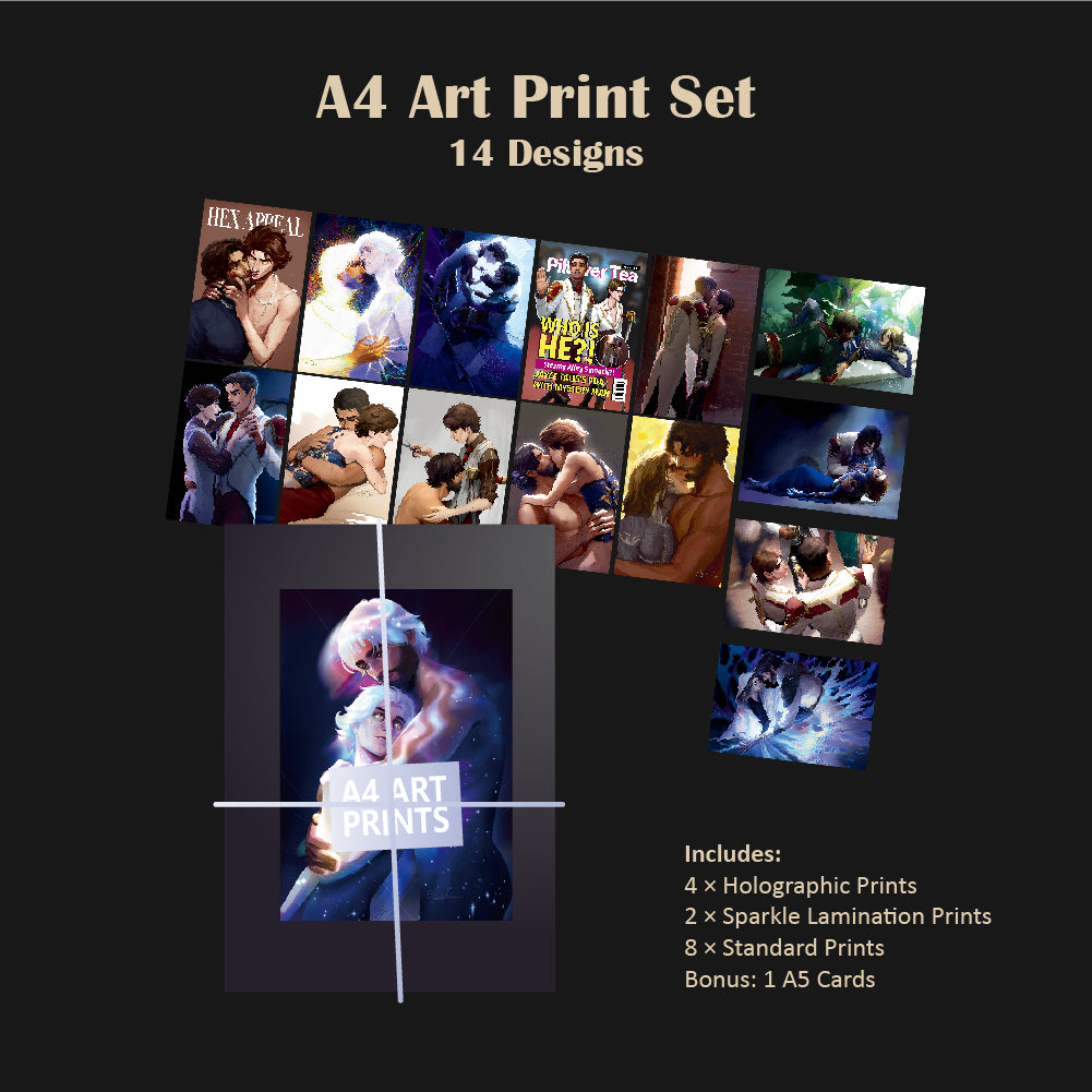 Arcane Jayvik -Art Print Set (14 Designs) - A5/A4