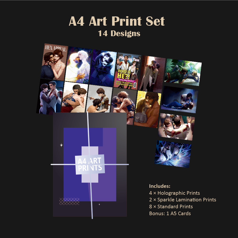 Arcane Jayvik -Art Print Set (14 Designs) - A5/A4