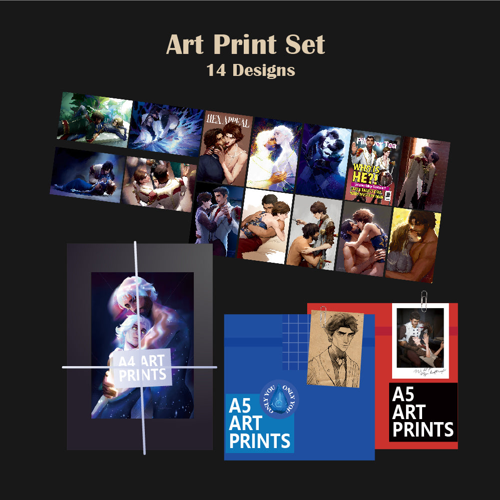 Arcane Jayvik -Art Print Set (14 Designs) - A5/A4