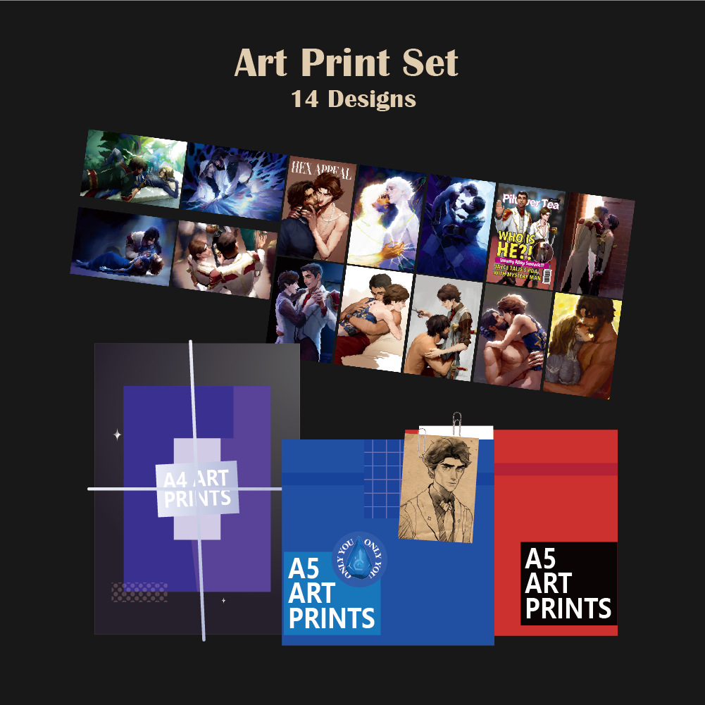 Arcane Jayvik -Art Print Set (14 Designs) - A5/A4