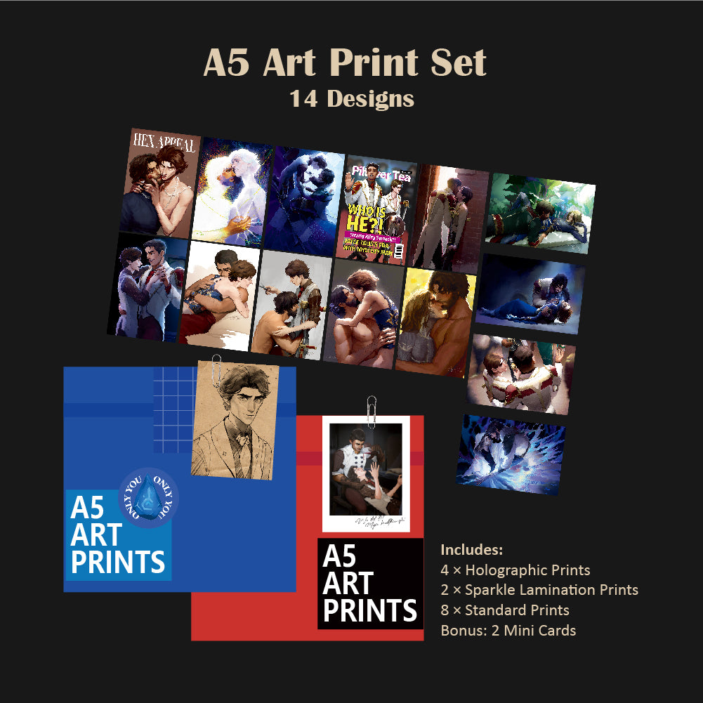 Arcane Jayvik -Art Print Set (14 Designs) - A5/A4