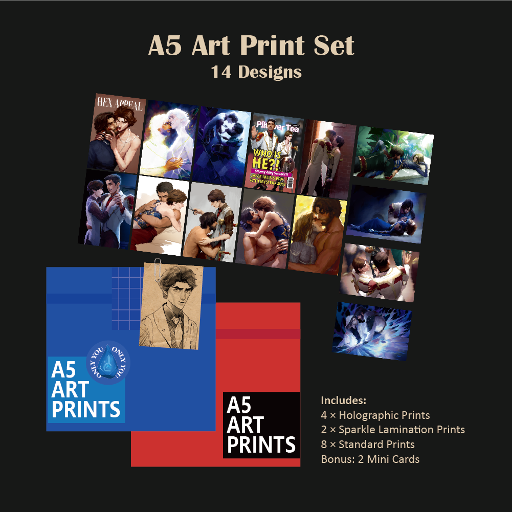Arcane Jayvik -Art Print Set (14 Designs) - A5/A4
