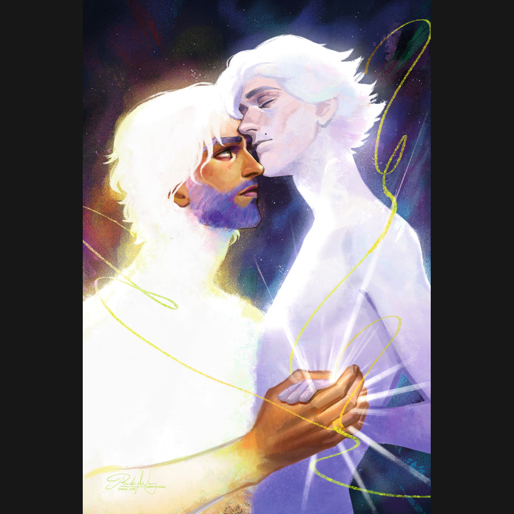 Arcane Jayvik - Moon and Sun - A5/A4/A3 Art Print