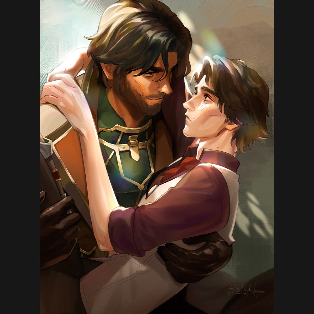 Jayvik - Carried Away - A5/A4 Art Print