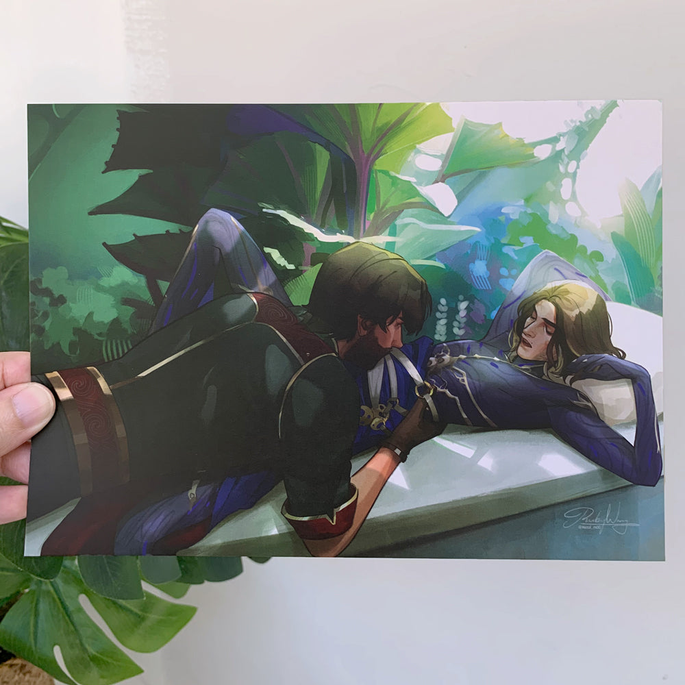 Arcane Jayvik - Greenhouse - A5/A4/A3 Art Print