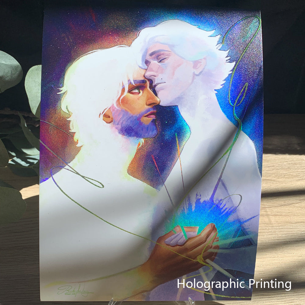 Arcane Jayvik - Moon and Sun - A5/A4/A3 Art Print