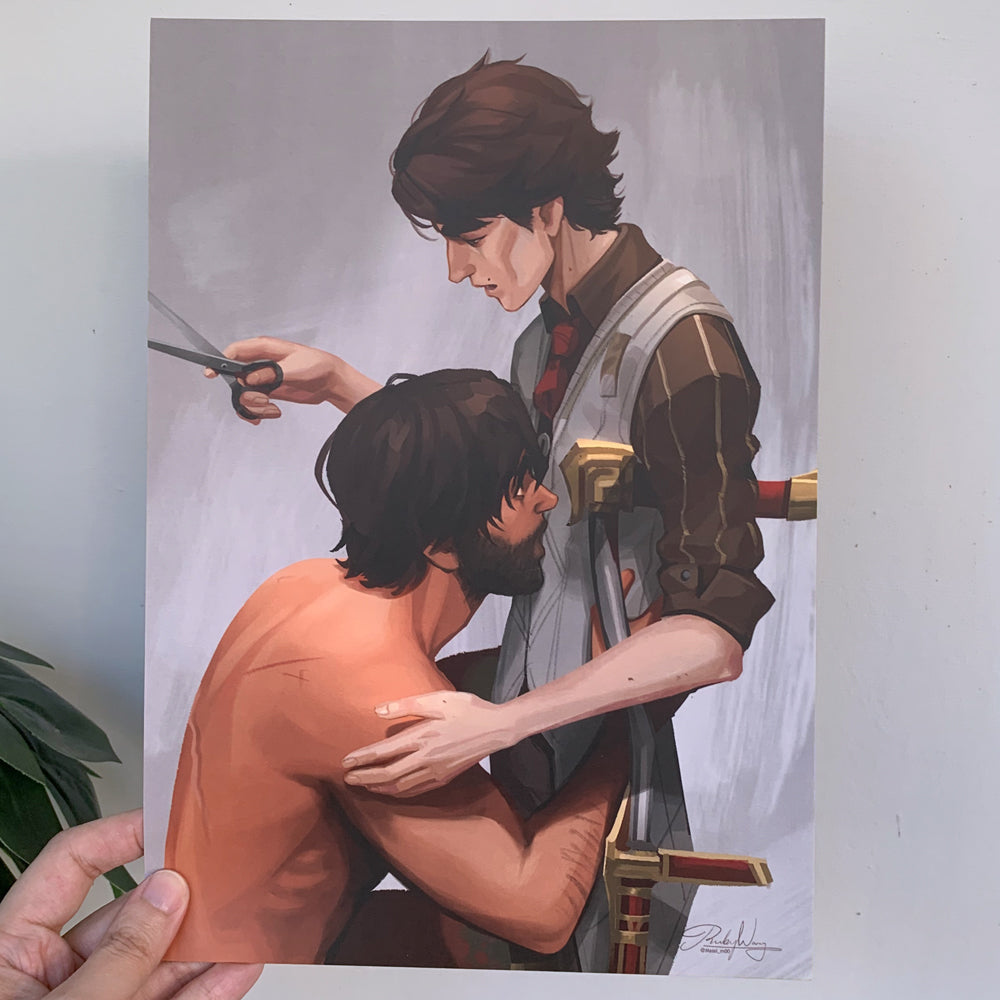 Arcane Jayvik - Trimming  - A5/A4/A3 Art Print