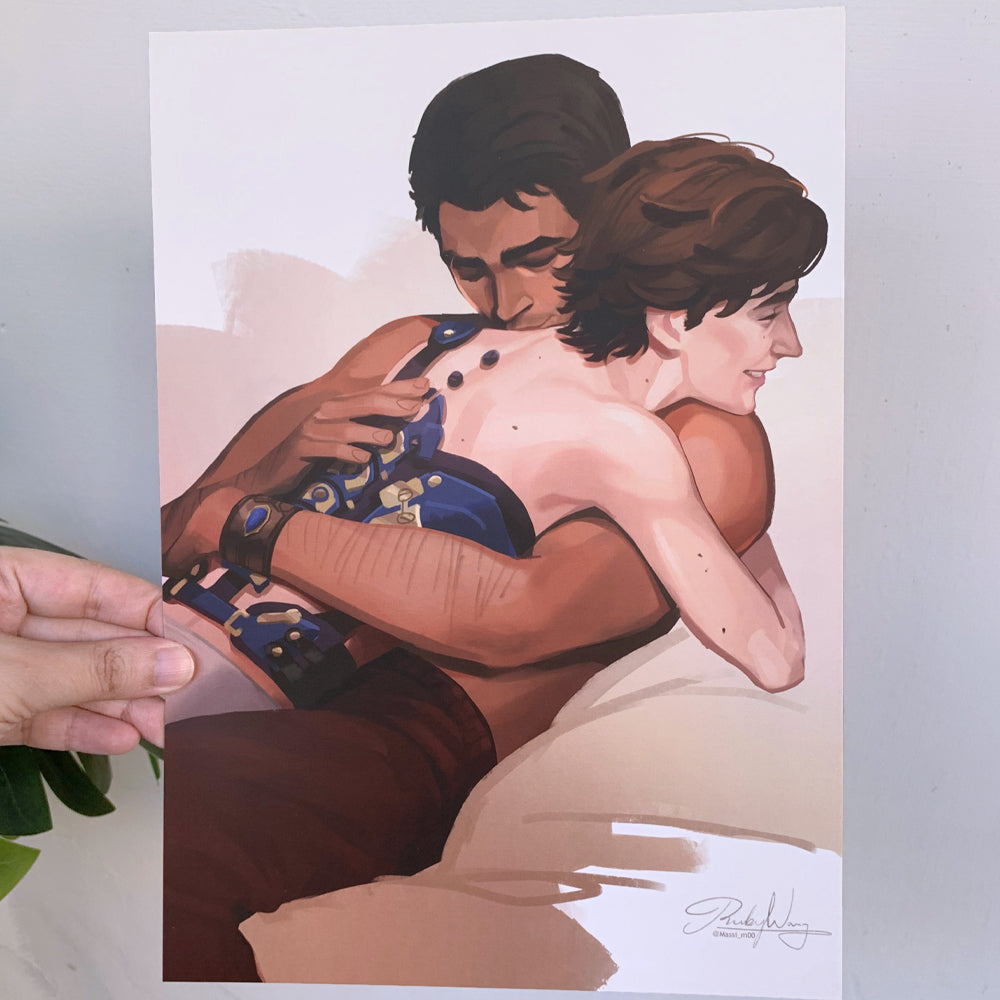 Arcane Jayvik - Warm Embrace - A5/A4/A3 Art Print