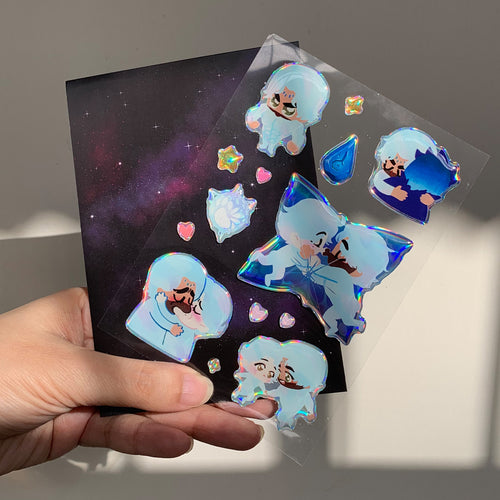 Arcane Jayvik - 3D Gel Holographic Sticker