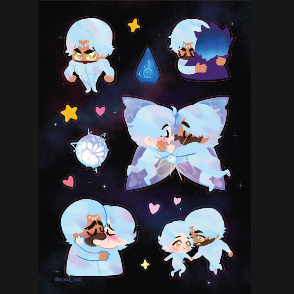 Arcane Jayvik - 3D Gel Holographic Sticker