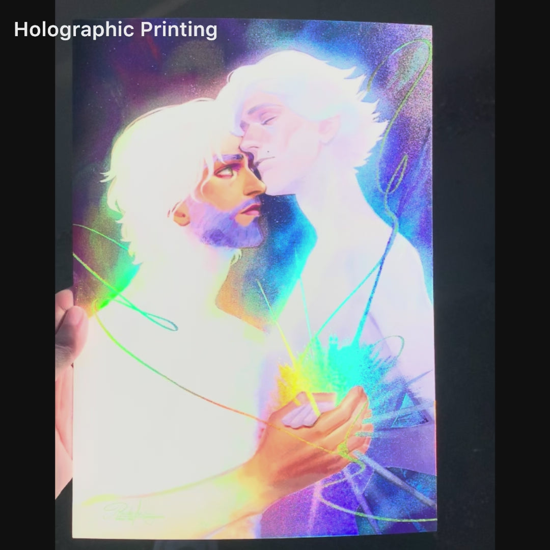 Arcane Jayvik - Moon and Sun - A5/A4/A3 Art Print